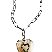 Gold Filled Heart Paste Locket