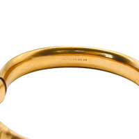 Antique Vintage Edwardian Bracelet With an Etched Flora