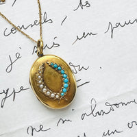 Vintage Pearl Locket