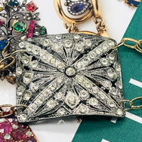 Vintage Art Deco Bracelet and shoe buckle bracelet.