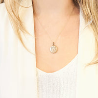 Vintage photo locket with encrusted rhinestones by hipV Modern Vintage Jewelry.