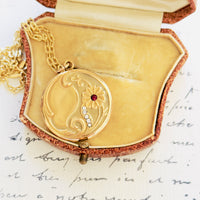 Victorian Floral Locket (Circa 1909 - 1922)