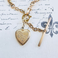 Gold Heart Locket