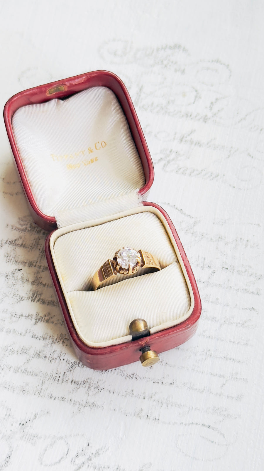 Old European Cut diamond ring