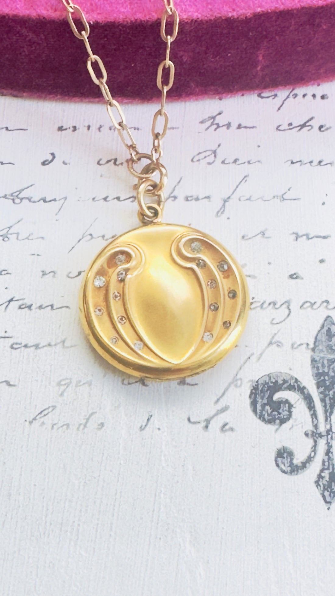 WH&Co Antique Locket