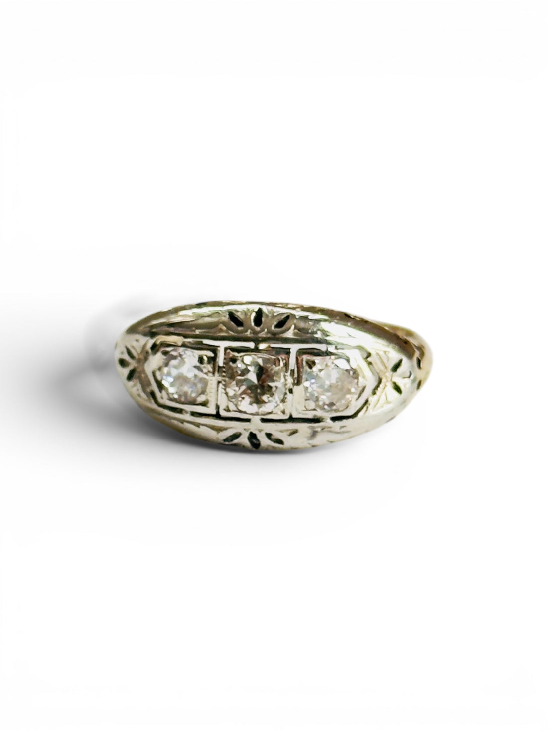 14k Gold Diamond Ring