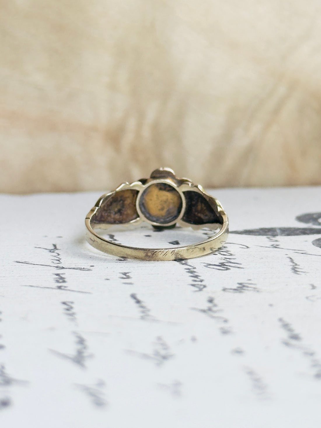 14k Gold Victorian Ring