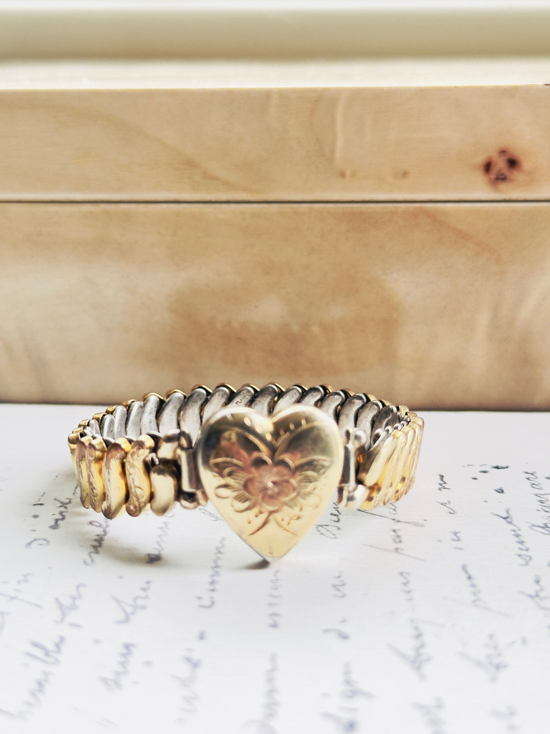 Co-Star Engraved Sweetheart Bracelet