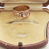 Gold Gypsy Starburst Ring