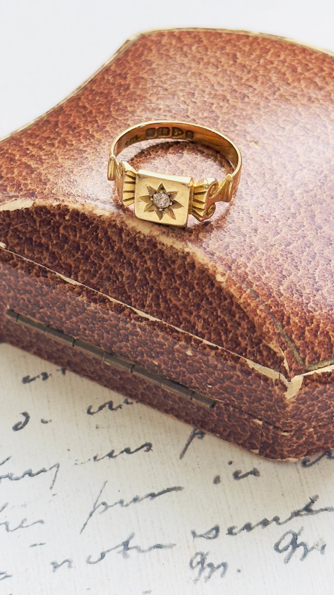 18K Gold Gypsy Ring
