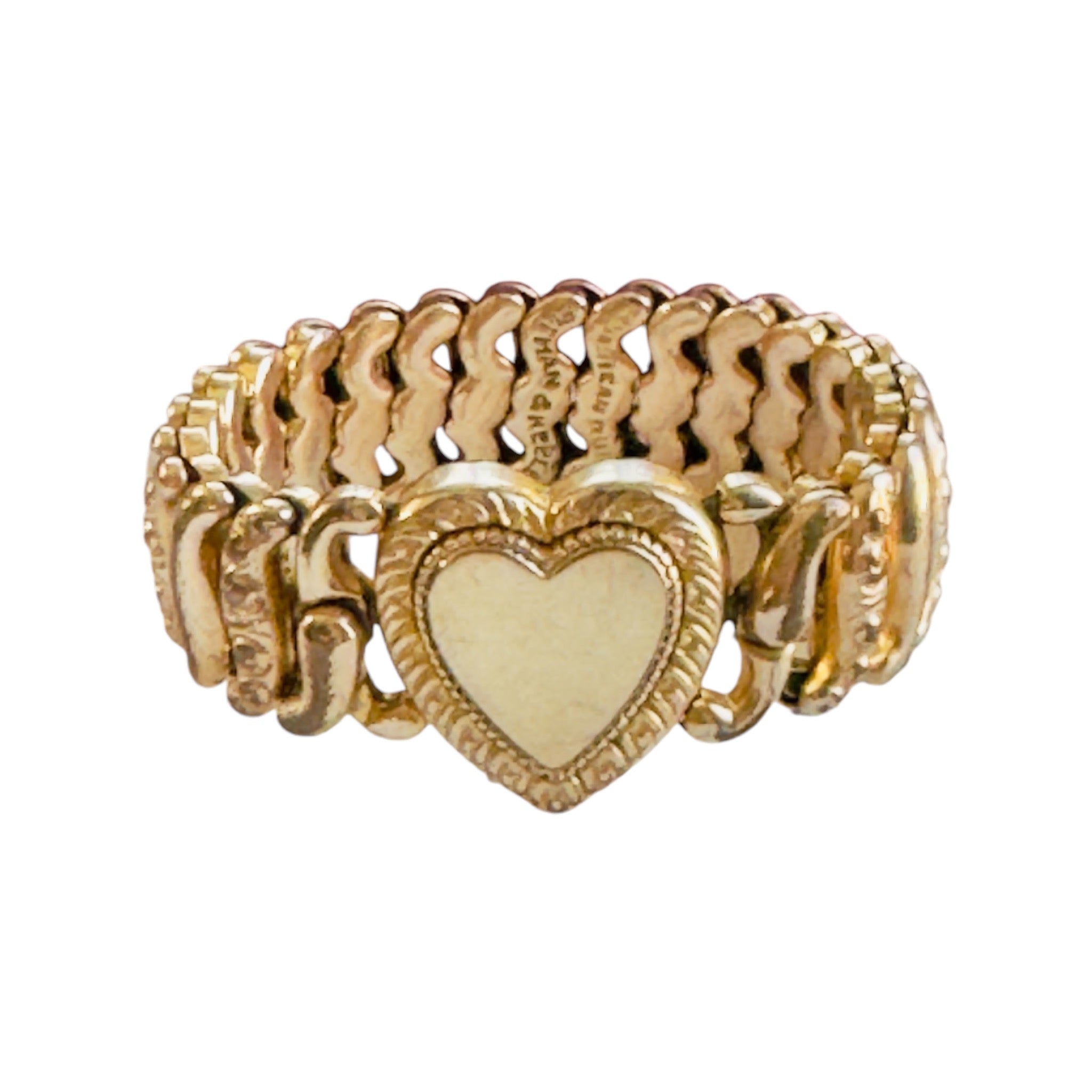 Pitman & Keeler Sweet Heart Expansion Bracelet – Circa 1920's