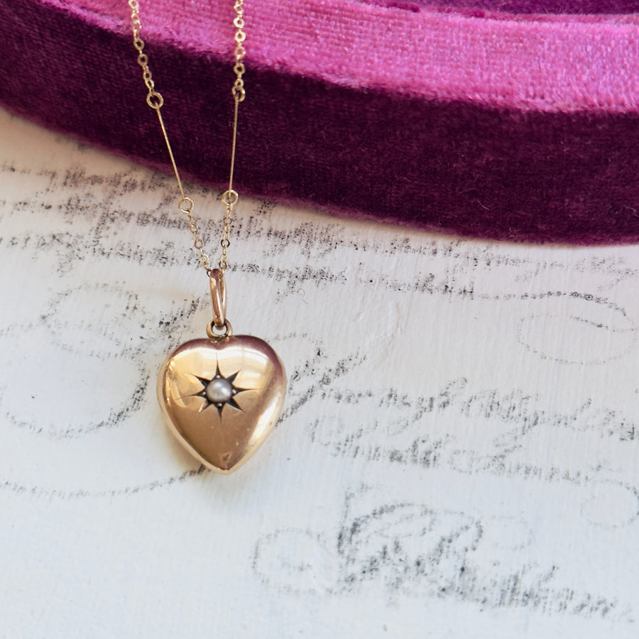 Gold Heart Necklace