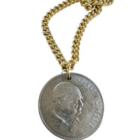 Winston Churchill Coin Necklace