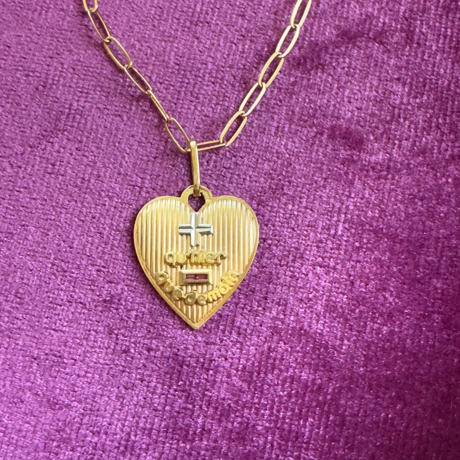 18K Heart Necklace