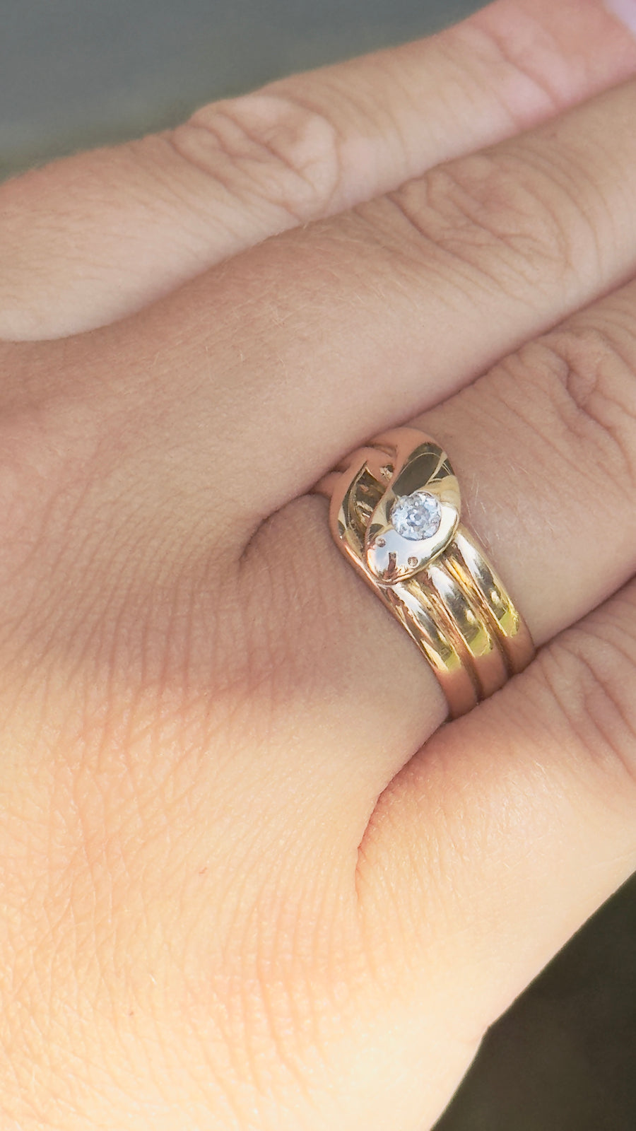 antique serpent ring