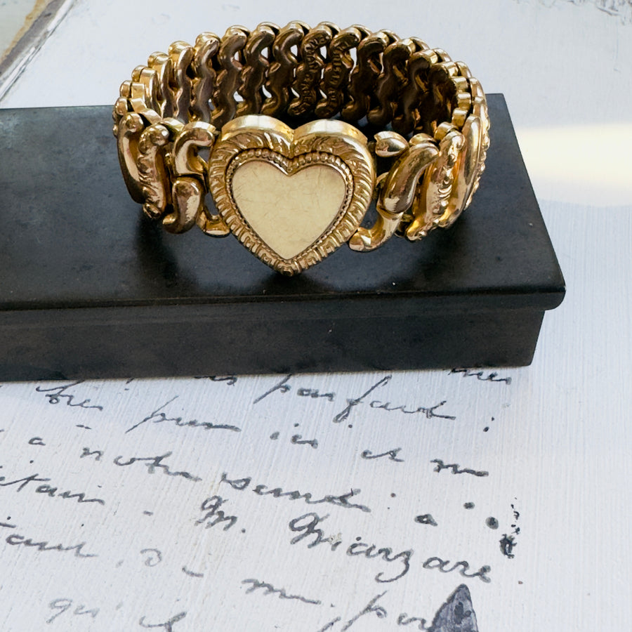 Gold Heart Bracelet