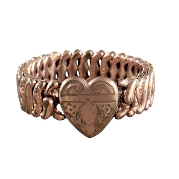 Pitman and Keeler American Queen Sweet Heart Expansion Bracelet