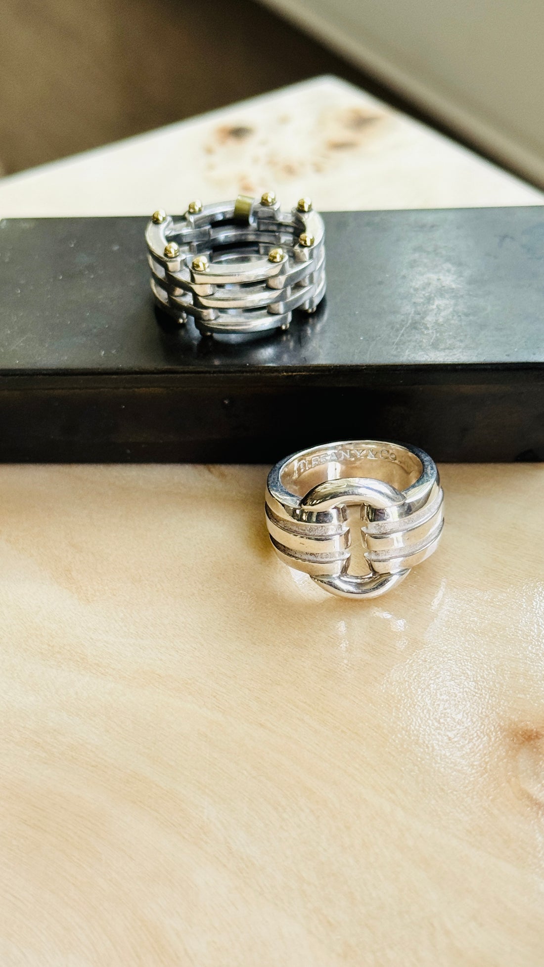 Tiffany & Co. Atlas Ring | Sterling Silver, Size 7