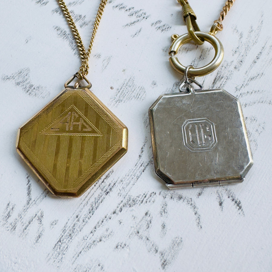 HG Monogram Locket