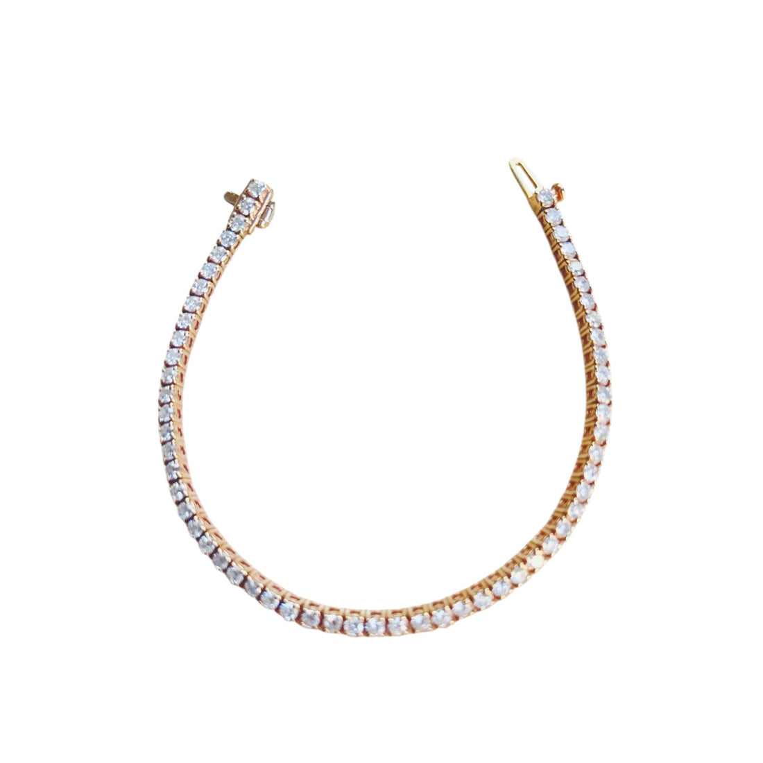 Diamond Tennis Bracelet | 14k Gold | 2.90 CTW