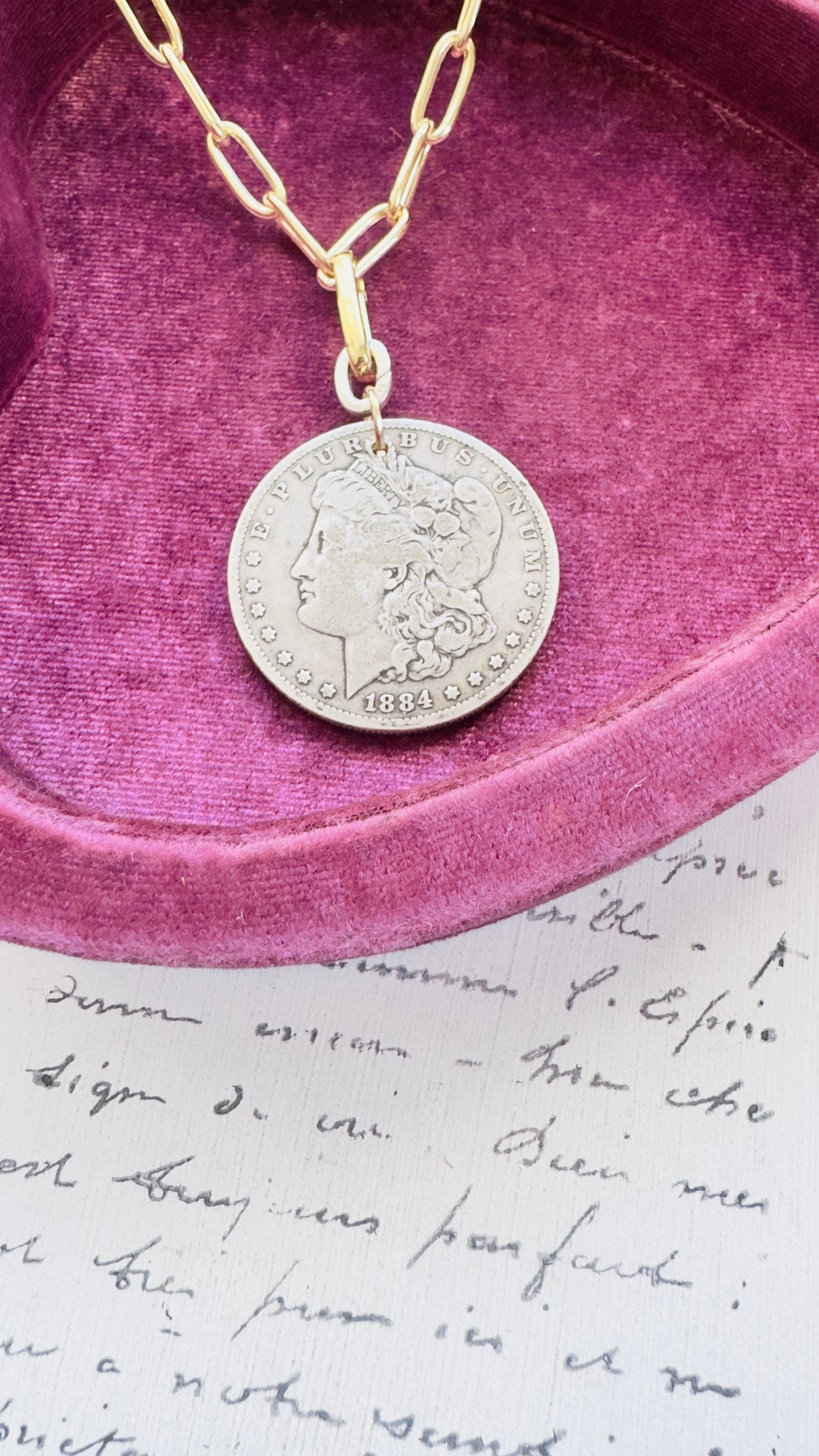 1884 Morgan Coin Dollar