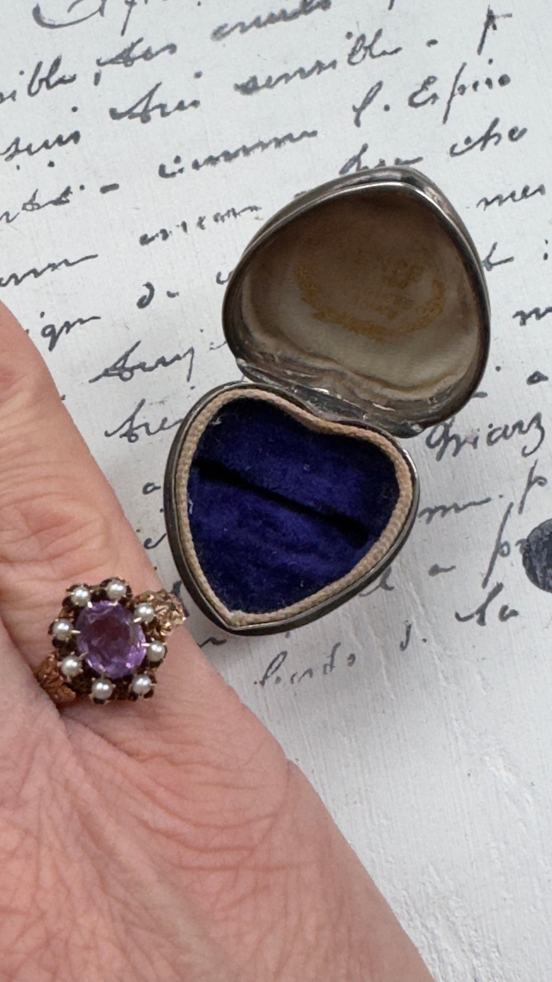 Victorian Seed Pearl Ring