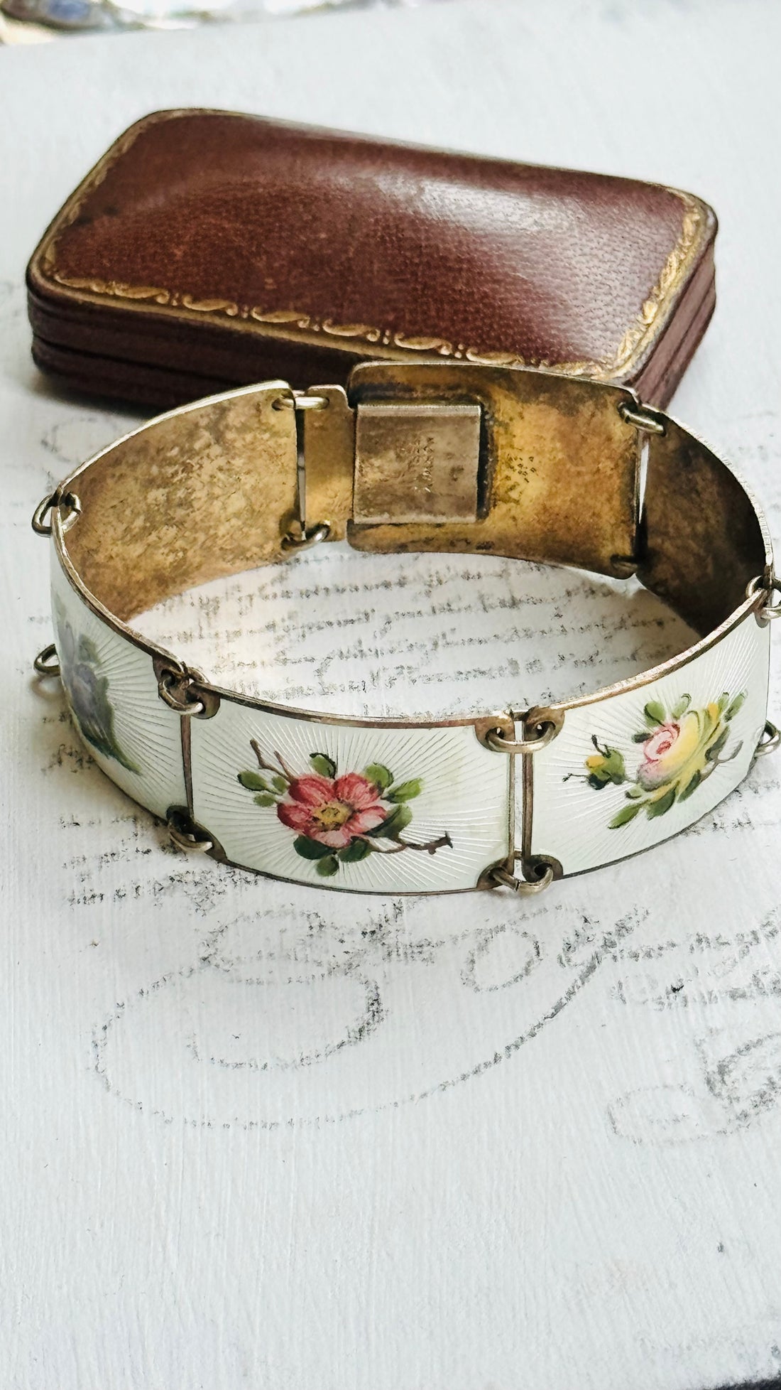 collectible enamel bracelet
