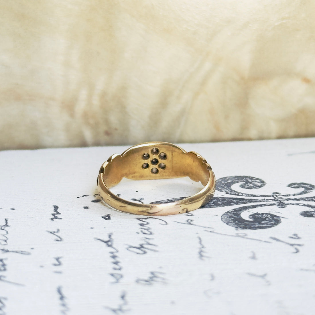 18k Gold Victorian Ring