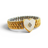 Vintage C0-Star Sweetheart Bracelet | Mother of Pearl Heart