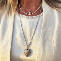 14k & 18k Gold Antique Watch Chain Necklace