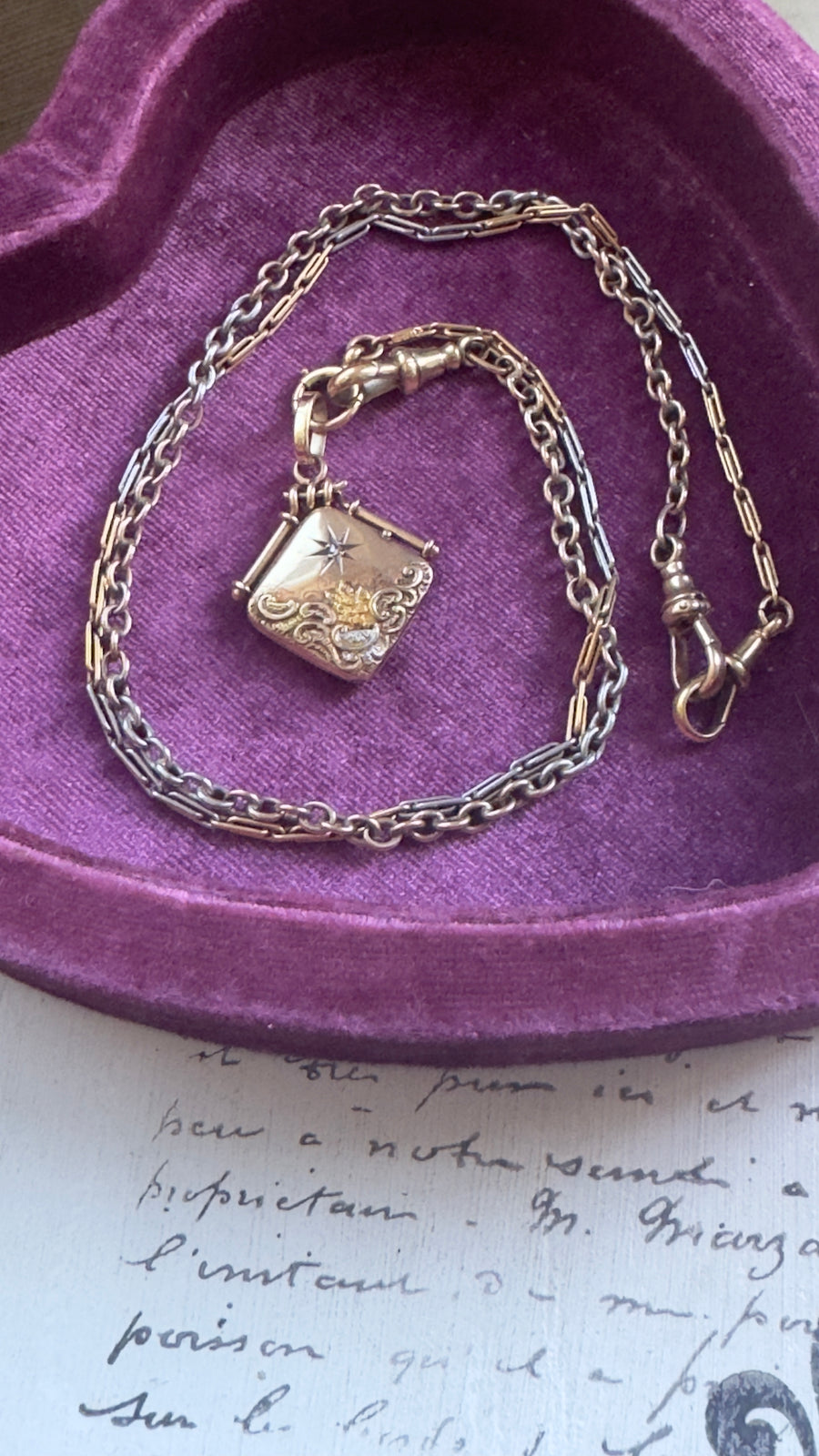 18k Gold Albert Watch chain