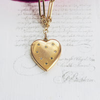 Celestial Gold Locket