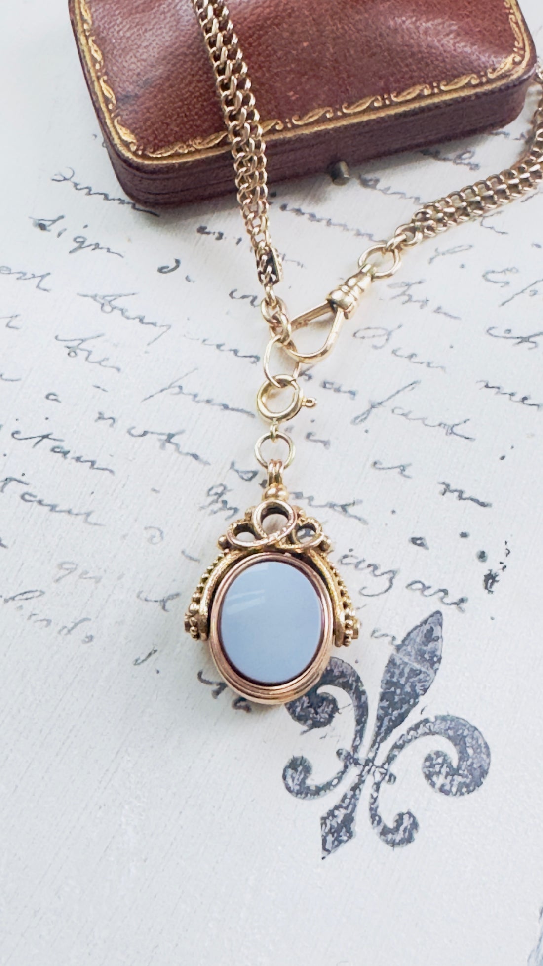 14k Gold Watch Chain circa 1911