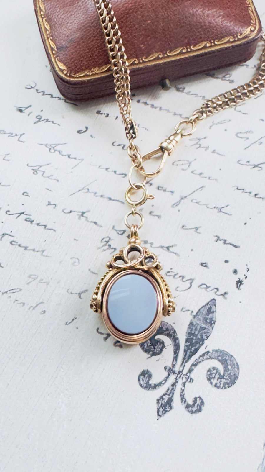 14k Gold Watch Chain circa 1911