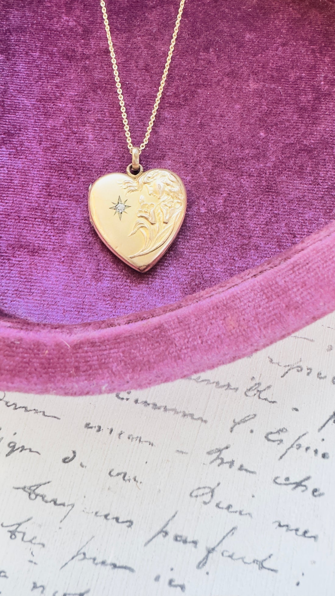 Gold Filled Heart Locket