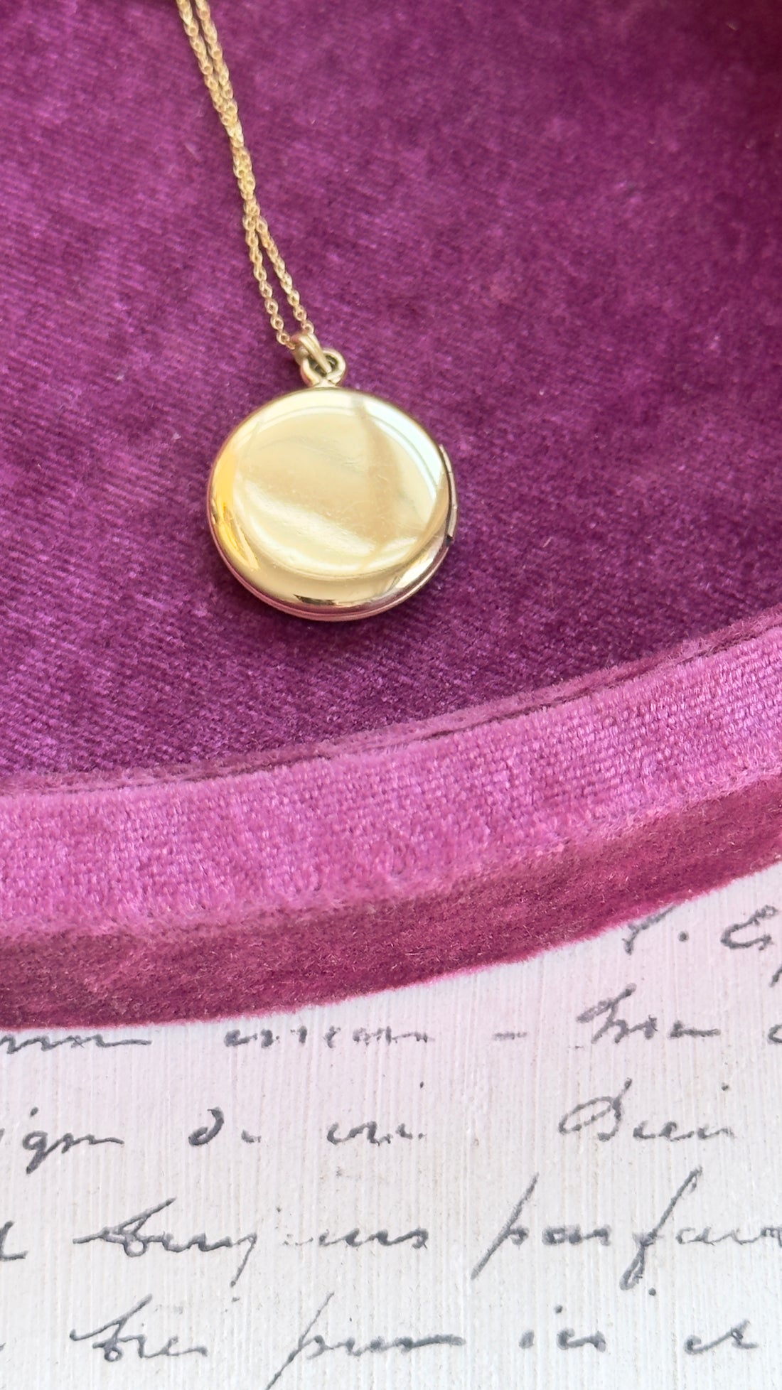  Antique Gold Locket