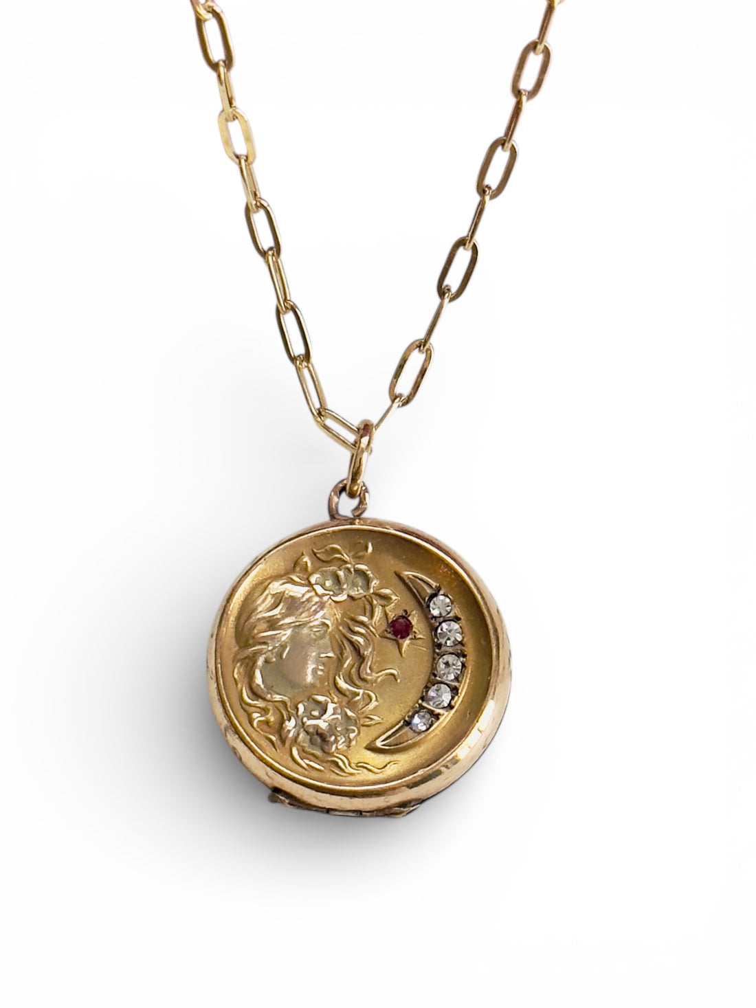 Round Celestial Locket