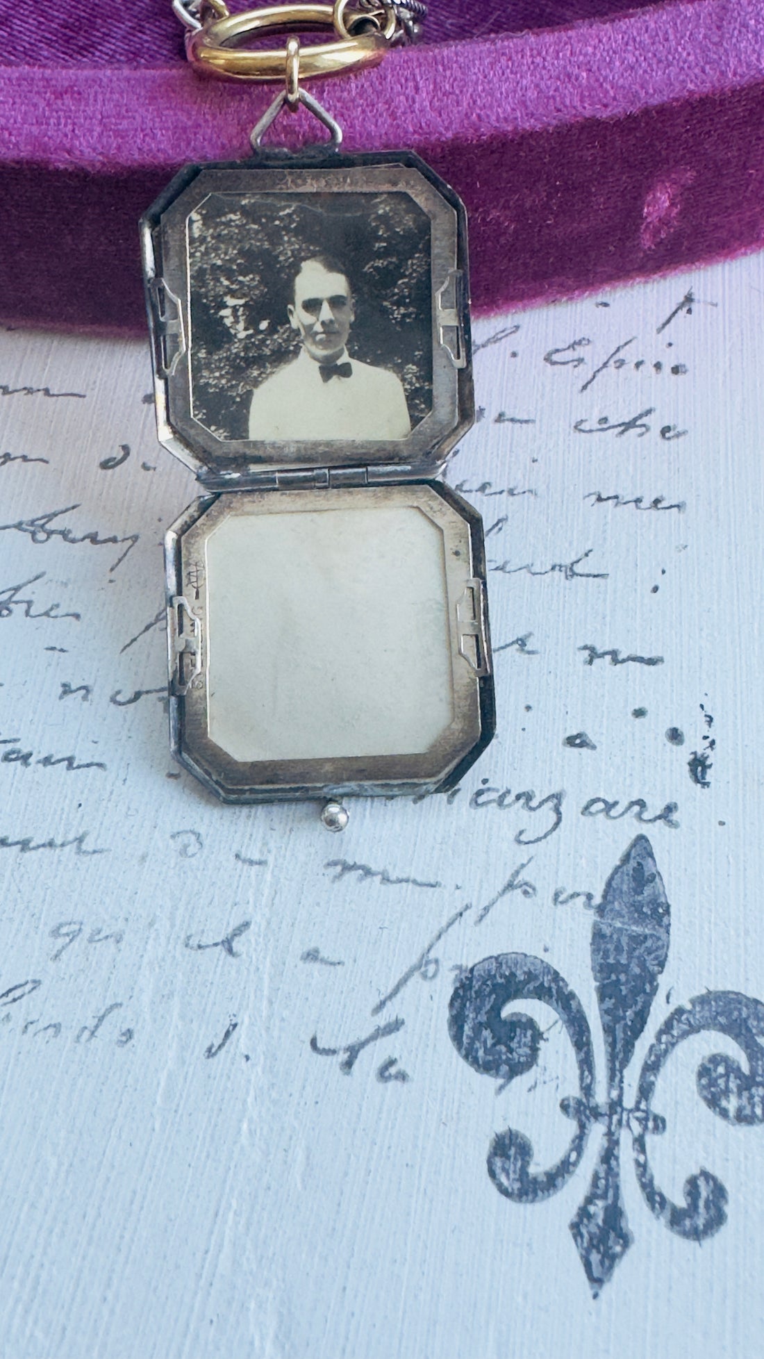 Vintage Locket with original photo
