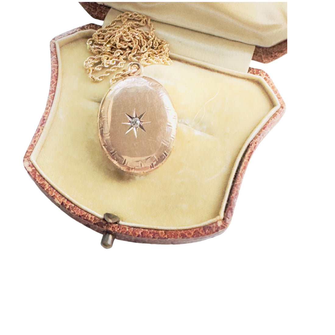 Gold Diamond Locket