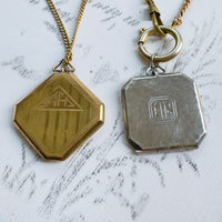 Art Deco Gold Lockets