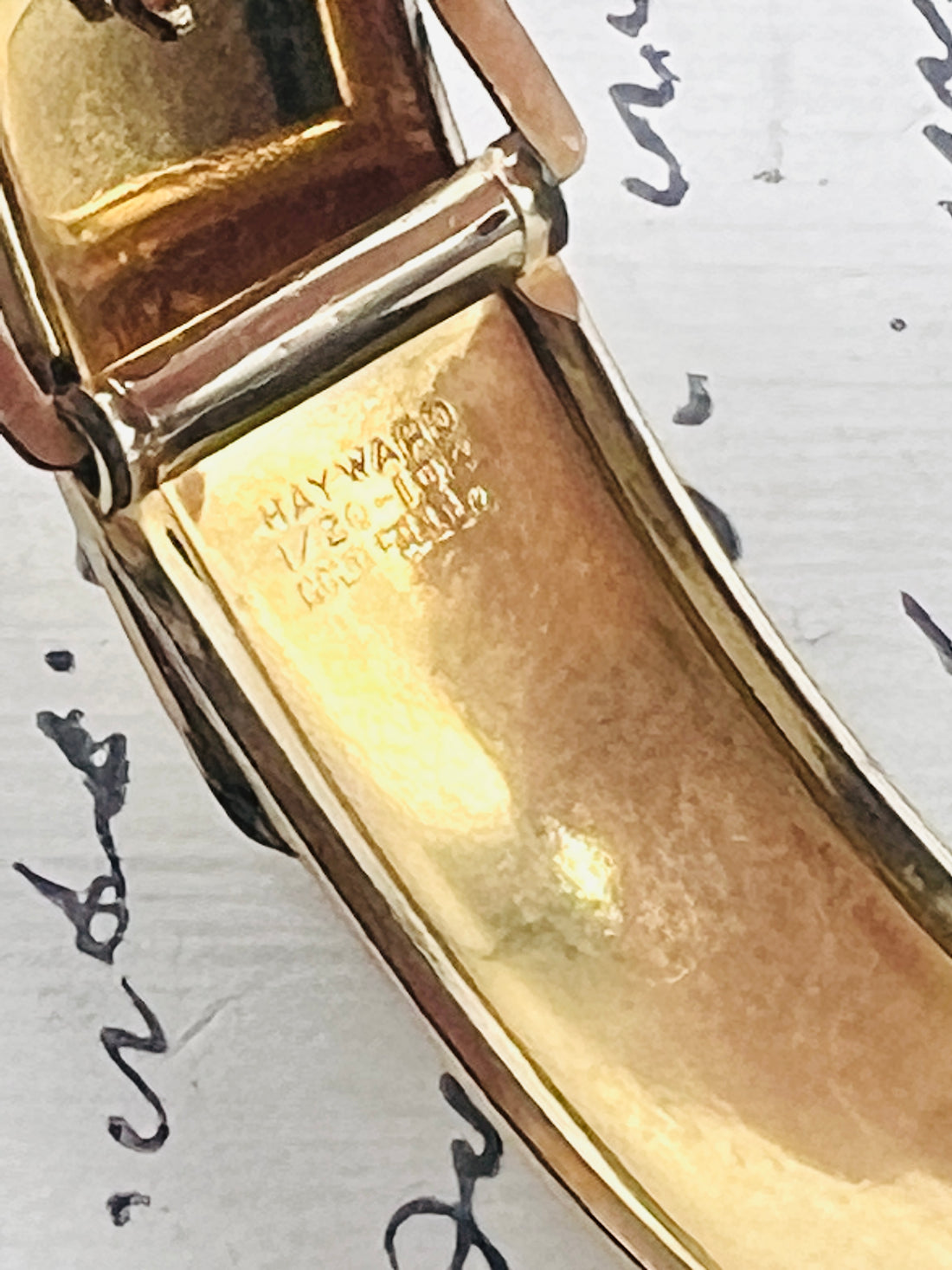 Hayward Gold Filled Bangle Bracelet