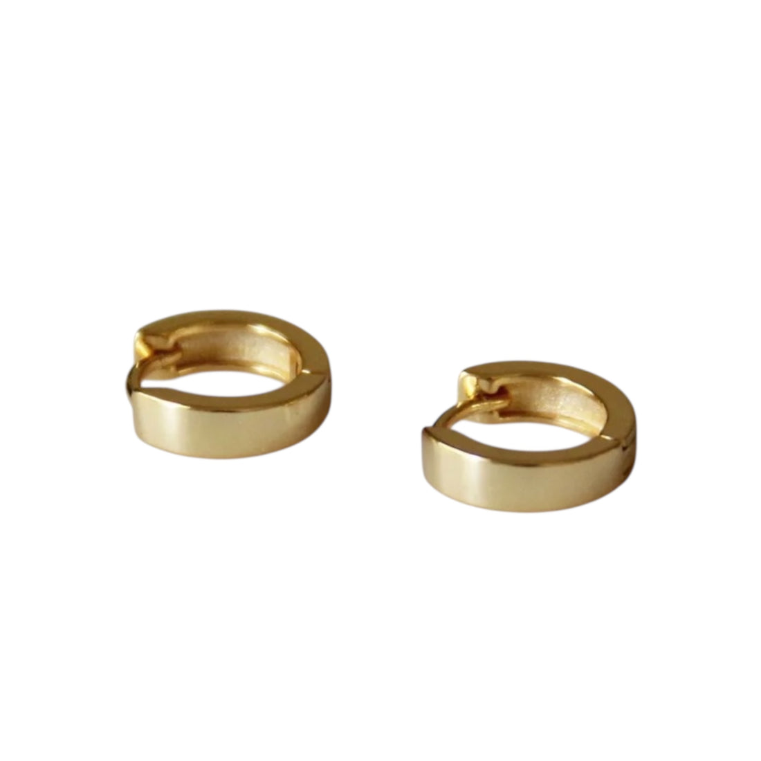 Classic Gold Huggie Hoops