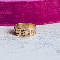 Victorian Gold Cigar Band