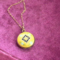 Antique Enamel Locket