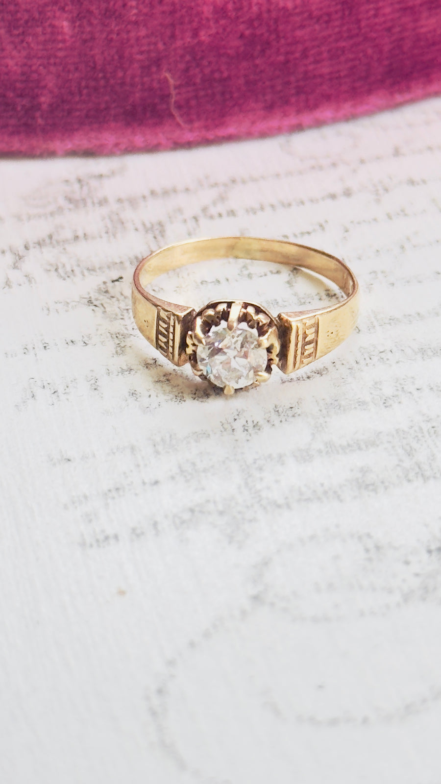heirloom diamond ring
