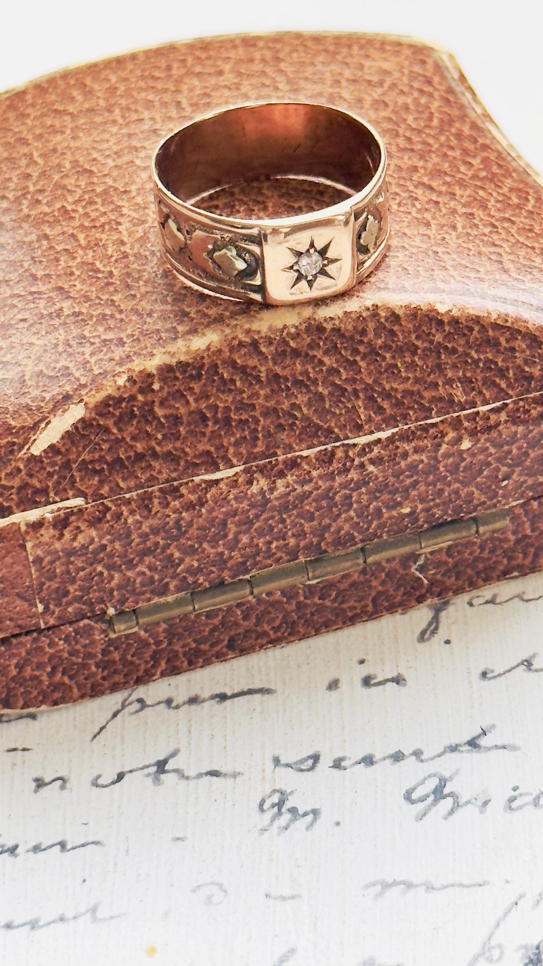 star set diamond ring