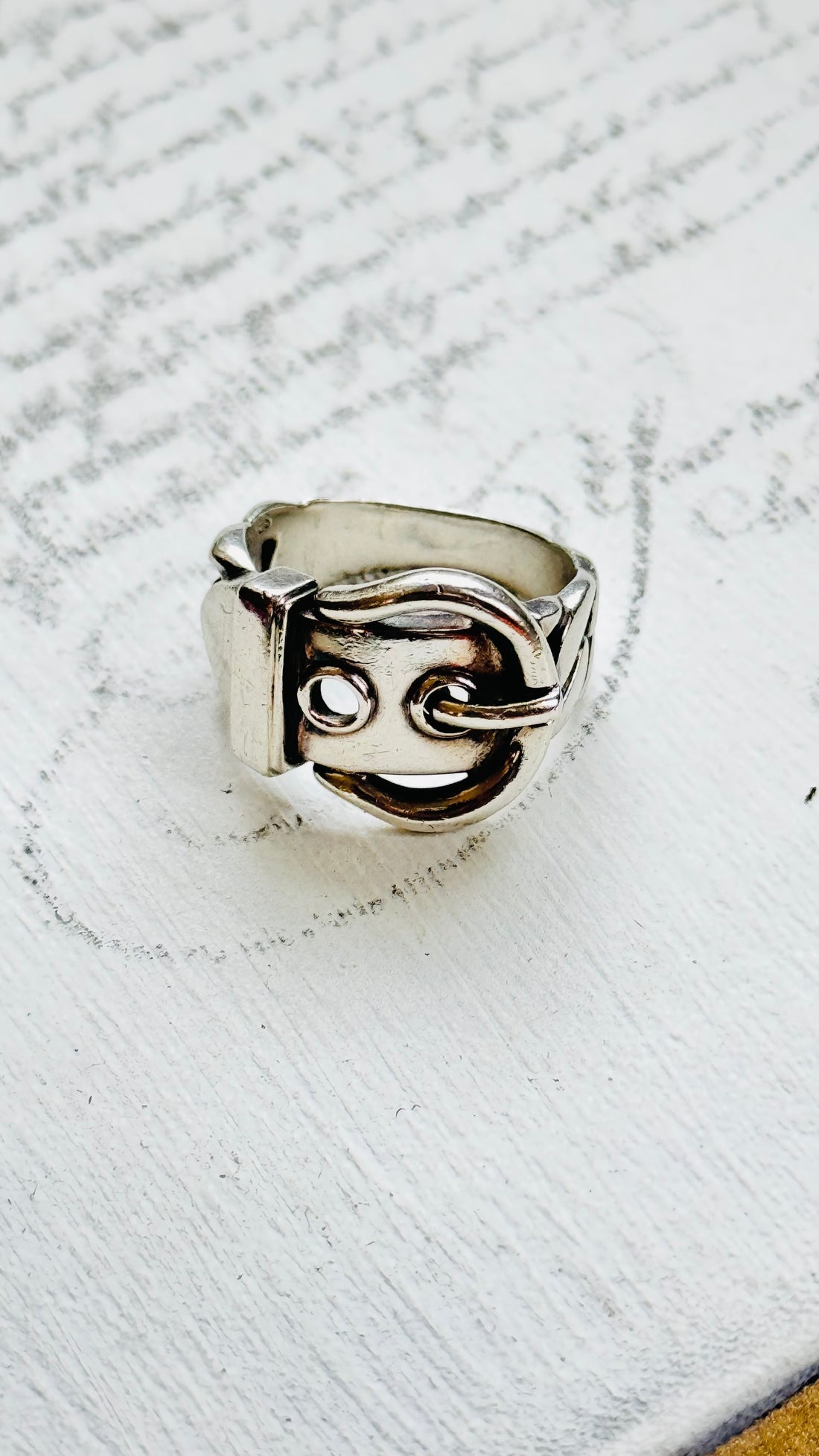 Luxury designer ring – Hermès Diane in 925 silver