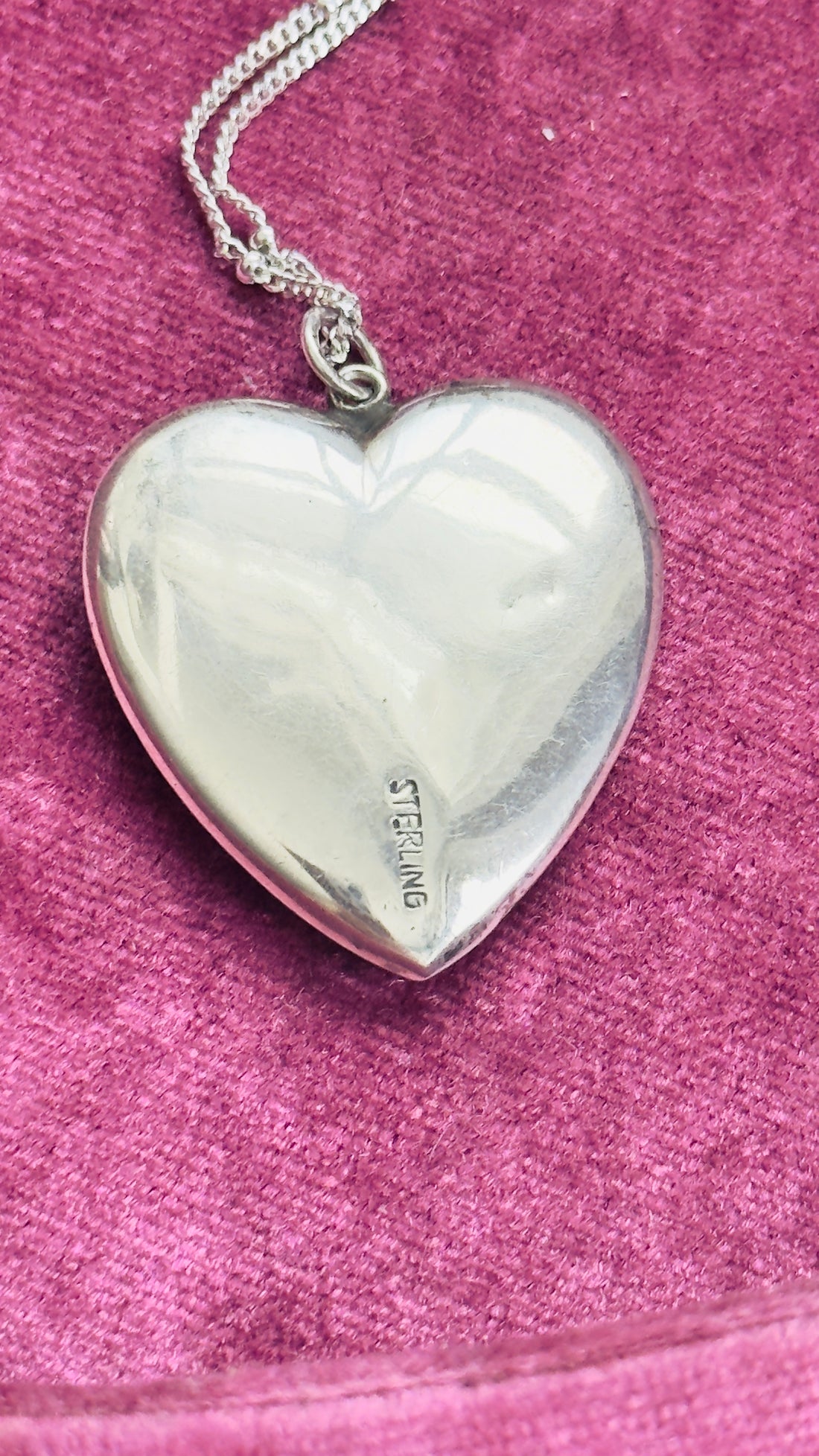 Sterling Silver Cupid Starburst Pendant Necklace