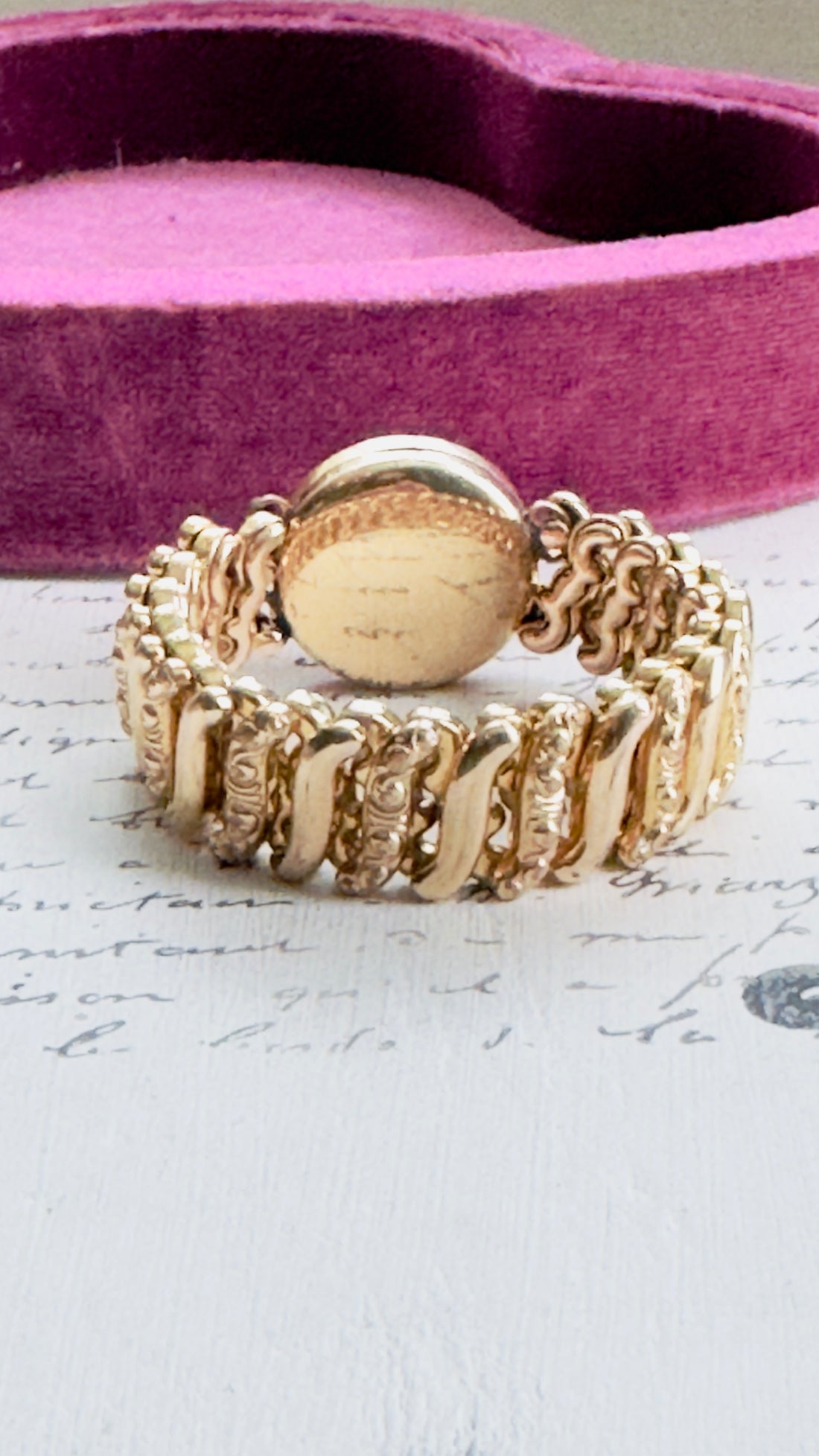 Gold Expansion Bracelet