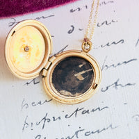Gold Photo Locket